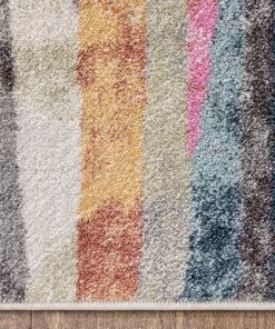 Well Woven Dillon Bohemian Vintage Stripes Multi Rug