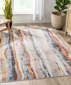 Well Woven Dillon Bohemian Vintage Stripes Multi Rug