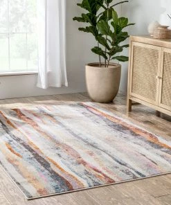 Well Woven Dillon Bohemian Vintage Stripes Multi Rug