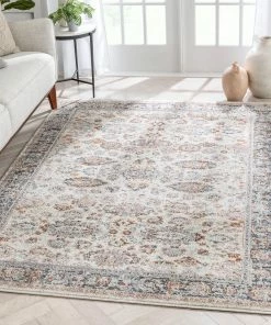 Well Woven Parker Vintage Bohemian Oriental Ivory Rug