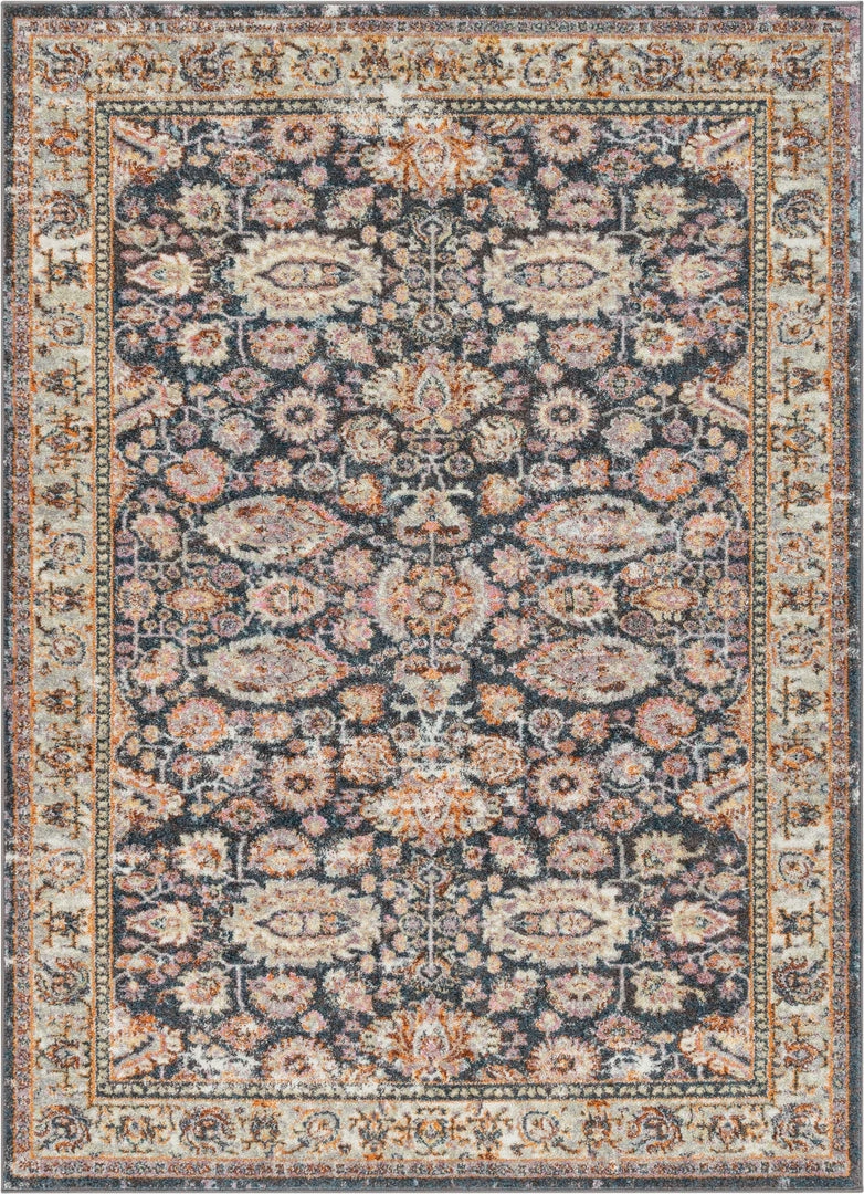 Well Woven Parker Vintage Bohemian Oriental Dark Blue Rug 2 Well Woven Parker Vintage Bohemian Oriental Dark Blue Rug