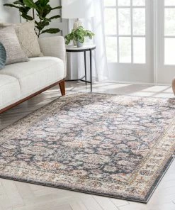 Well Woven Parker Vintage Bohemian Oriental Dark Blue Rug 14 Well Woven Parker Vintage Bohemian Oriental Dark Blue Rug