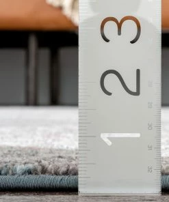 Well Woven Salida Vintage Oriental Botanical Border Black Grey Rug 17 Well Woven Salida Vintage Oriental Botanical Border Black Grey Rug