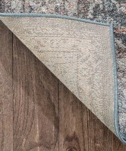 Well Woven Salida Vintage Oriental Botanical Border Black Grey Rug 13 Well Woven Salida Vintage Oriental Botanical Border Black Grey Rug