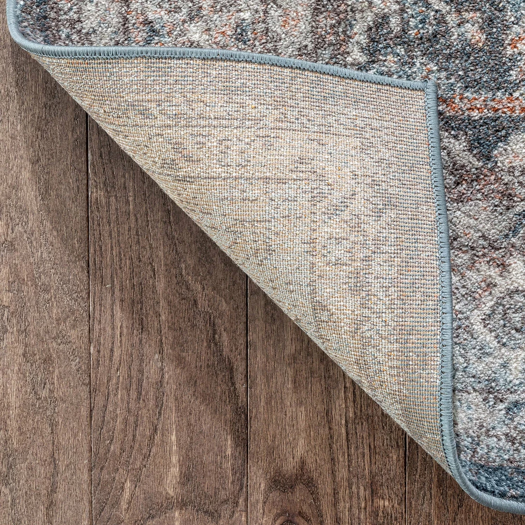 Well Woven Salida Vintage Oriental Botanical Border Black Grey Rug 5 Well Woven Salida Vintage Oriental Botanical Border Black Grey Rug