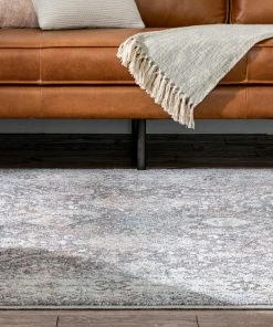 Well Woven Global Salida Vintage Oriental Botanical Border Grey Rug 16 Well Woven Global Salida Vintage Oriental Botanical Border Grey Rug