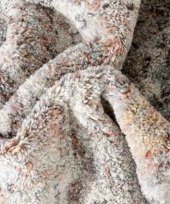 Well Woven Global Salida Vintage Oriental Botanical Border Grey Beige Rug