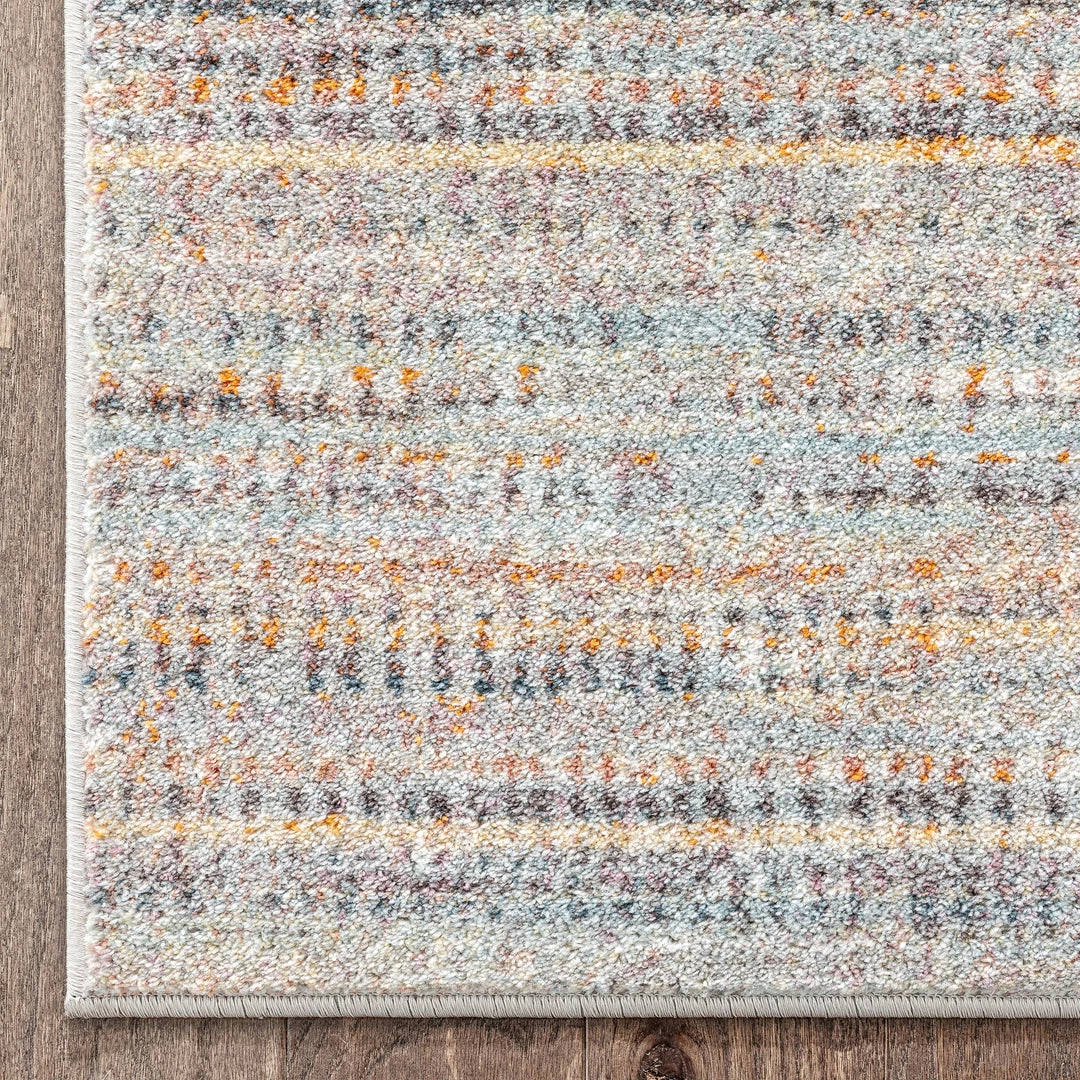 Well Woven Collins Vintage Abstract Stripes Grey Rug Global 4 Well Woven Collins Vintage Abstract Stripes Grey Rug Global