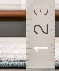 Well Woven Global Elaine Vintage Bohemian Panel Blue Rug