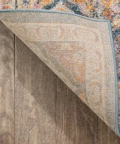 Well Woven Global Elaine Vintage Bohemian Panel Blue Rug