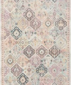 Well Woven Elaine Vintage Bohemian Panel Grey Ivory Rug