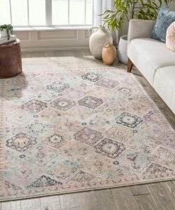 Well Woven Elaine Vintage Bohemian Panel Grey Ivory Rug