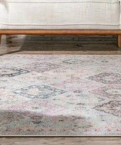 Well Woven Elaine Vintage Bohemian Panel Grey Ivory Rug