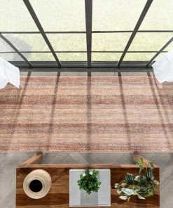 Well Woven Chindi Bohemian Vintage Solid & Striped Multi-Color Blush Yellow Braided Pattern Rug