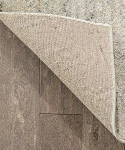 Well Woven Chindi Bohemian Vintage Solid & Striped Multi-Color Green Ivory Braided Pattern Rug