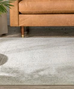 Well Woven Chindi Bohemian Vintage Solid & Striped Multi-Color Green Ivory Braided Pattern Rug