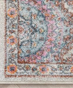 Well Woven Global Palermo Bohemian Mandala Ogee Beige Rug