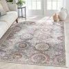 Well Woven Global Palermo Bohemian Mandala Ogee Beige Rug