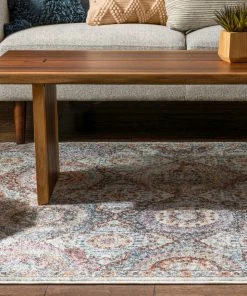 Well Woven Global Palermo Bohemian Mandala Ogee Beige Rug