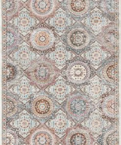 Well Woven Global Palermo Bohemian Mandala Ogee Beige Rug