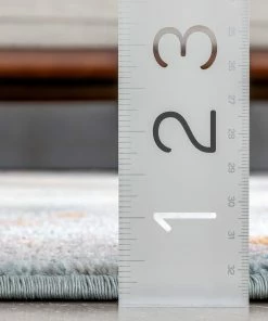 Well Woven Mesilla Bohemian Aztec Tribal Light Blue Rug Global