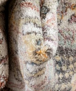 Well Woven Grande Bohemian Oriental Botanical Border Ivory Rug