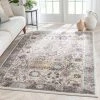 Well Woven Grande Bohemian Oriental Botanical Border Ivory Rug