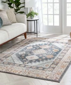 Well Woven Virden Bohemian Eclectic Tribal Aztec Blue Rug 20 Well Woven Virden Bohemian Eclectic Tribal Aztec Blue Rug