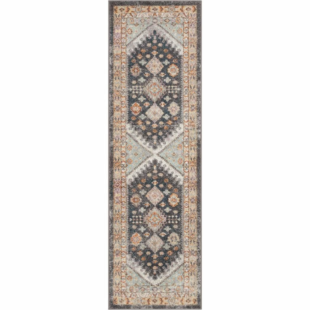 Well Woven Virden Bohemian Eclectic Tribal Aztec Blue Rug 11 Well Woven Virden Bohemian Eclectic Tribal Aztec Blue Rug