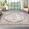 Well Woven Virden Bohemian Eclectic Tribal Aztec Grey Rug