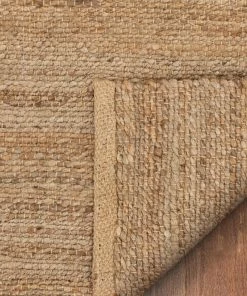 Well Woven Jute + Natural Laylani Farmhouse Jute Rug Hand-Braided Basket Weave Jute Rug Solid Pattern Natural/Gray Color 22 Well Woven Jute + Natural Laylani Farmhouse Jute Rug Hand-Braided Basket Weave Jute Rug Solid Pattern Natural/Gray Color