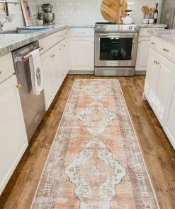 Well Woven Global Ashtyn Vintage Medallion Blush Ivory Persian Rug By Rebecca Propes