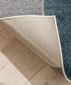 Well Woven Dede Blue Mid-Century Modern Geometric Shapes Rug By Chill Rugs