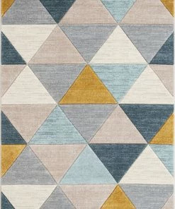 Well Woven Rita Multi Mid-Century Modern Geometric Rug