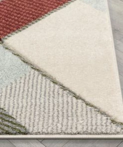 Well Woven Rumba Mid-Century Modern Geometric Diamond Shapes Multi Distressed High-Low Rug 17 Well Woven Rumba Mid-Century Modern Geometric Diamond Shapes Multi Distressed High-Low Rug