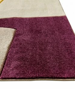 Well Woven Bombay Violet Mid-Century Modern Violet Multi Rug