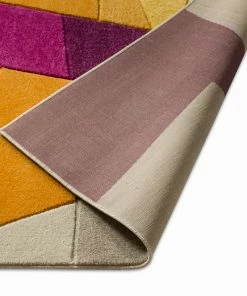Well Woven Bombay Violet Mid-Century Modern Violet Multi Rug