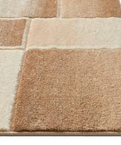 Well Woven Geometric Saree Ivory Modern Rug 7'10