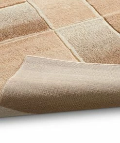 Well Woven Geometric Saree Ivory Modern Rug 7'10