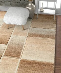 Well Woven Geometric Saree Ivory Modern Rug 7'10" X 9'10"