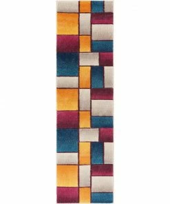 Well Woven Geometric Saree Cream Mid-Century Modern Rug 15 Well Woven Geometric Saree Cream Mid-Century Modern Rug