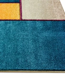 Well Woven Geometric Saree Cream Mid-Century Modern Rug 11 Well Woven Geometric Saree Cream Mid-Century Modern Rug