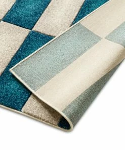 Well Woven Poppy Blue Modern Rug
