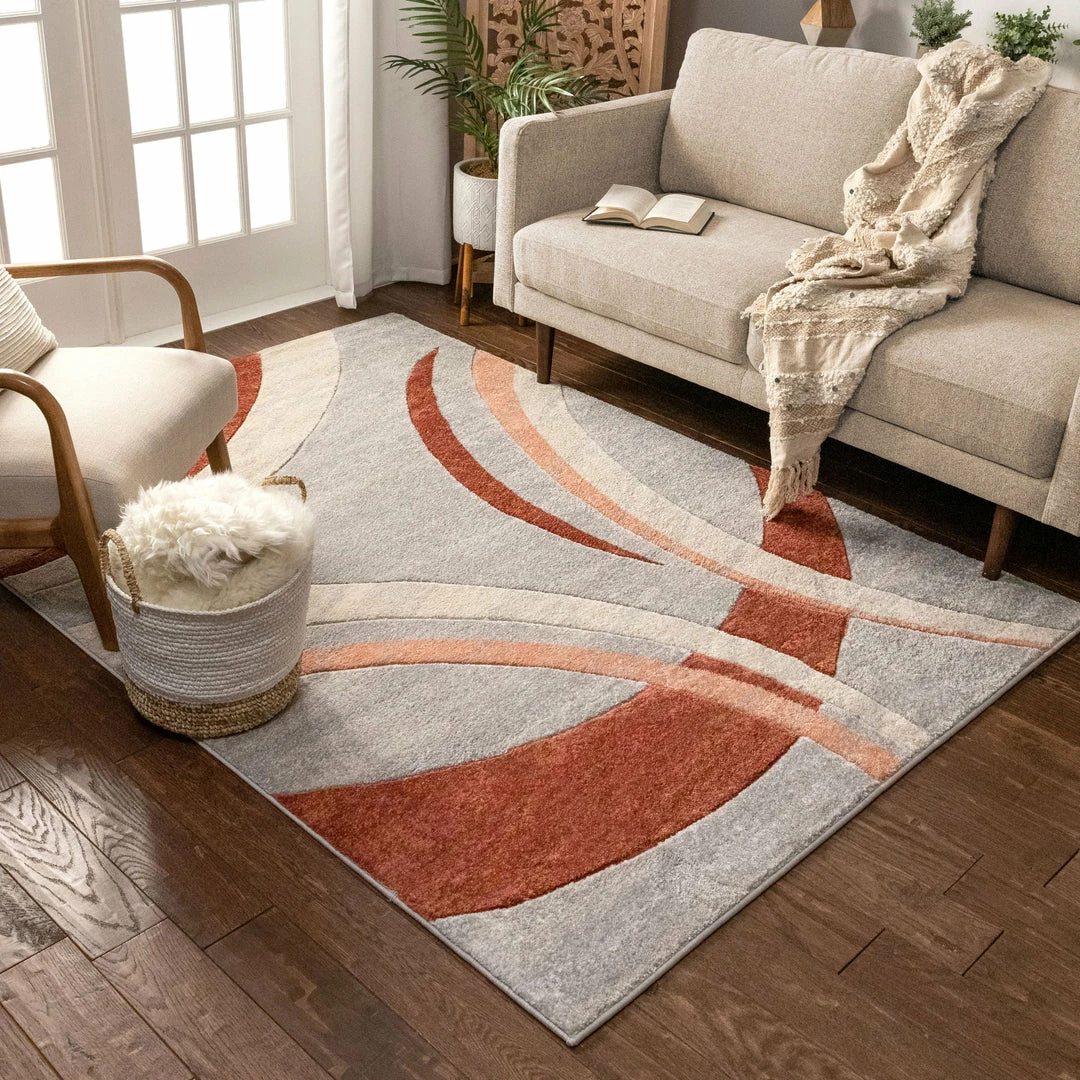 Well Woven Lingo Grey Modern Rug 5 Well Woven Lingo Grey Modern Rug