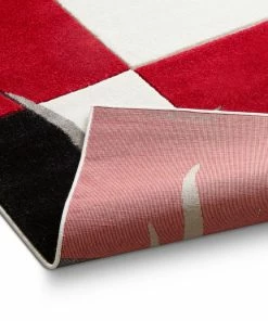 Well Woven Geometric Joy Red Modern Rug 7'10