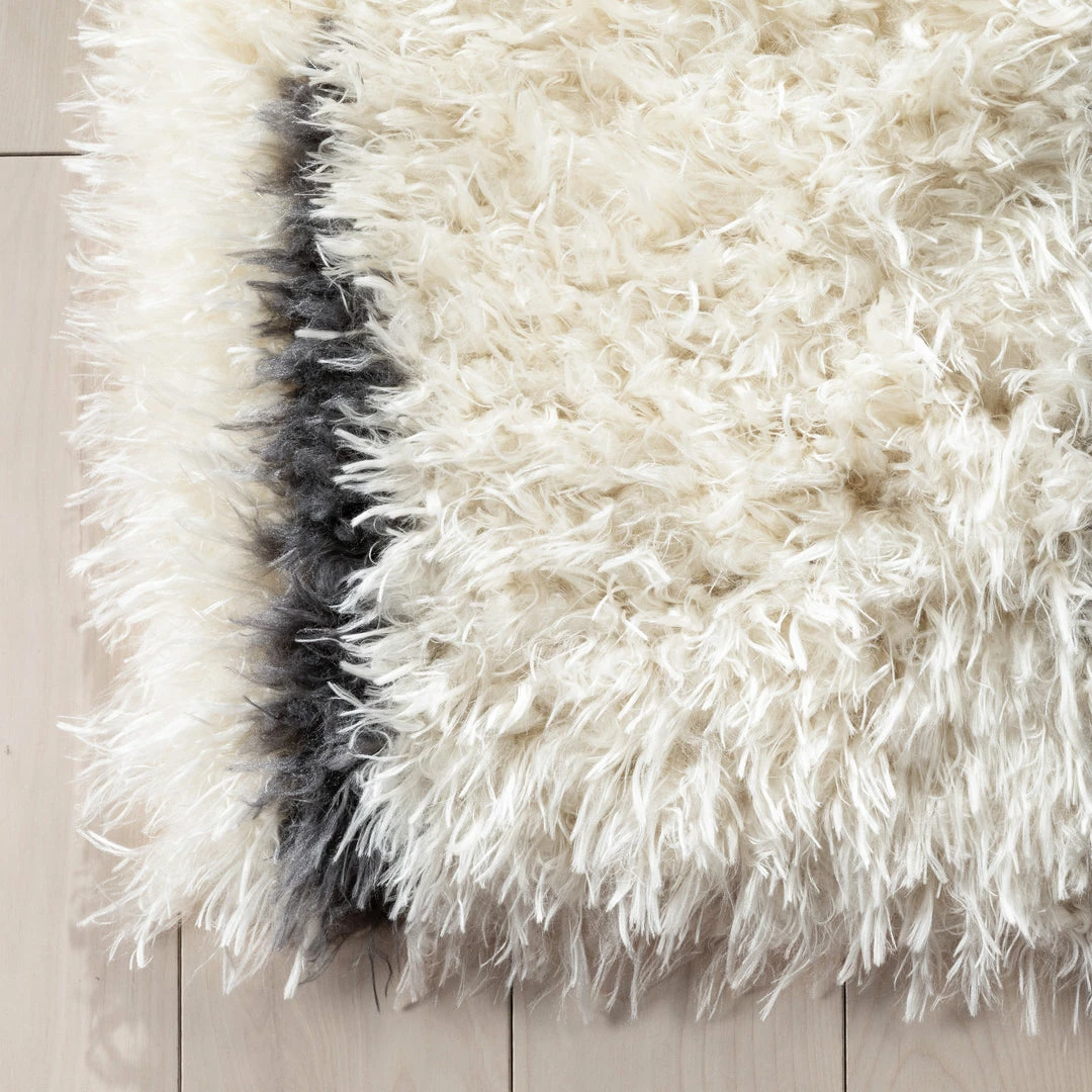 Well Woven Yucca Modern Ethnic Shag Ivory Grey Soft Rug 8 Well Woven Yucca Modern Ethnic Shag Ivory Grey Soft Rug