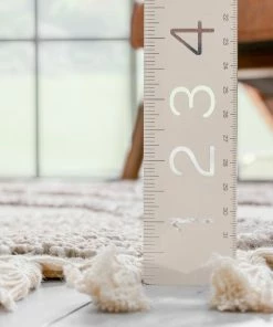 Well Woven Tribal Lydia Contemporary Coastal Geometric Ivory High-Low Textured Rug