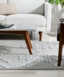 Well Woven Savannah Tribal Geometric Pattern Ivory High-Low Textured Rug 20 Well Woven Savannah Tribal Geometric Pattern Ivory High-Low Textured Rug