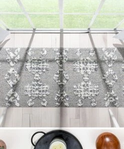 Well Woven Savannah Tribal Geometric Pattern Ivory High-Low Textured Rug 18 Well Woven Savannah Tribal Geometric Pattern Ivory High-Low Textured Rug