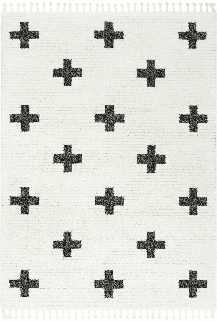 Well Woven Marguerite Contemporary Geometric Stripes Ivory High-Low Textured Rug 2 Well Woven Marguerite Contemporary Geometric Stripes Ivory High-Low Textured Rug